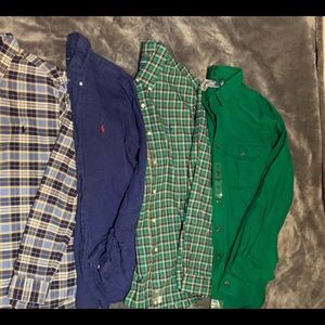 BUNDLE - 4 Men’s Button Up Polos
